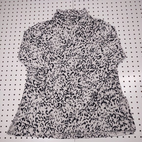 Simpli High Neckline, Poly Spandex Blouse, Size 4 - Picture 1 of 8